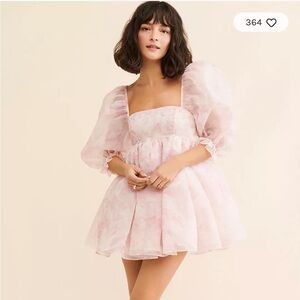 Selkie Puff Organza Dress (Available in multiple sizes)